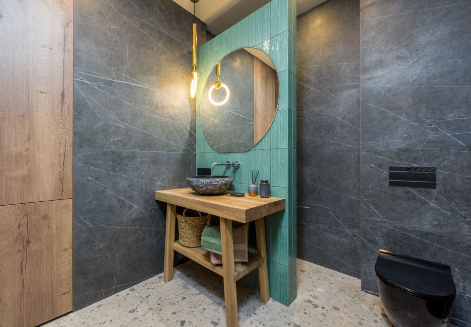 Stone bathroom vanity top